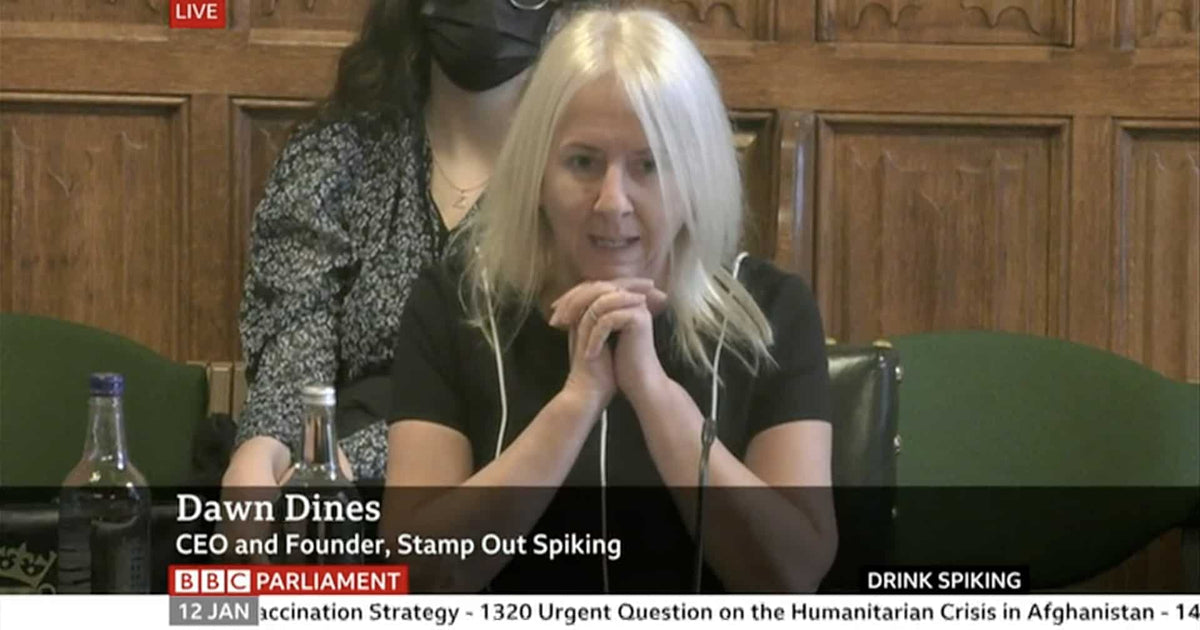 Stamp Out Spiking Speak to Parliament