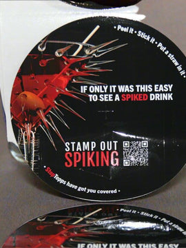 NEW DESIGN! Stamp Out Spiking x StopTopps