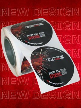 NEW DESIGN! Stamp Out Spiking x StopTopps