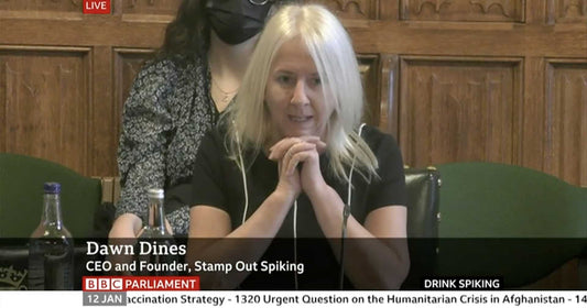 Stamp Out Spiking Speak to Parliament