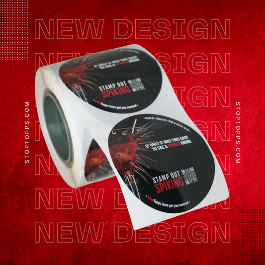 NEW DESIGN! Stamp Out Spiking x StopTopps